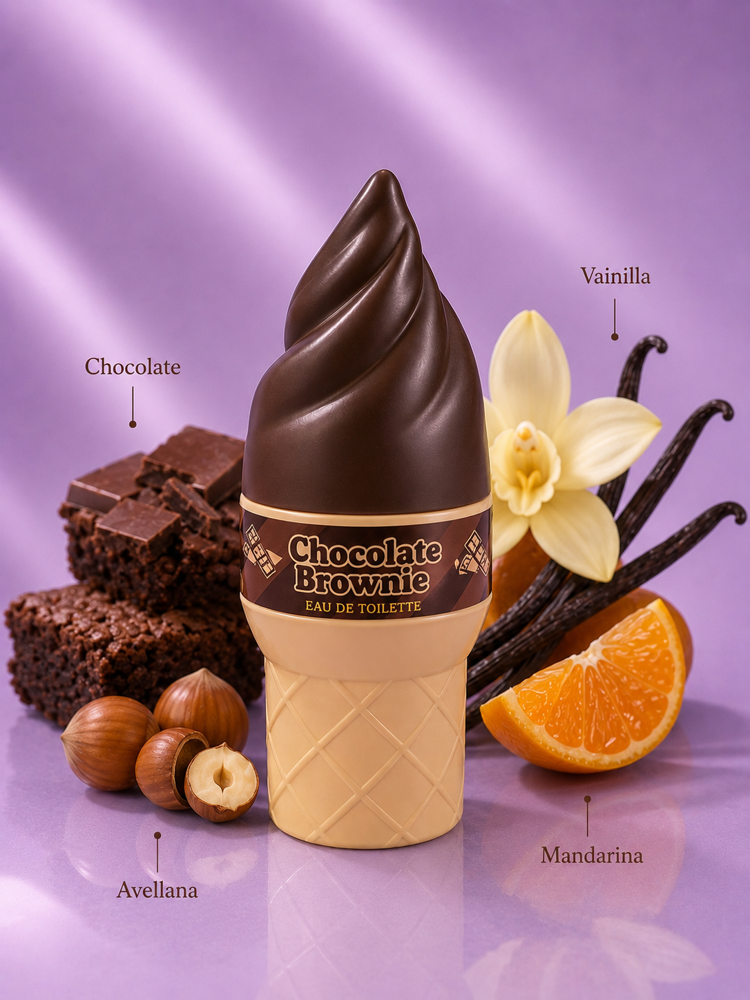 Perfume chocolate brownie