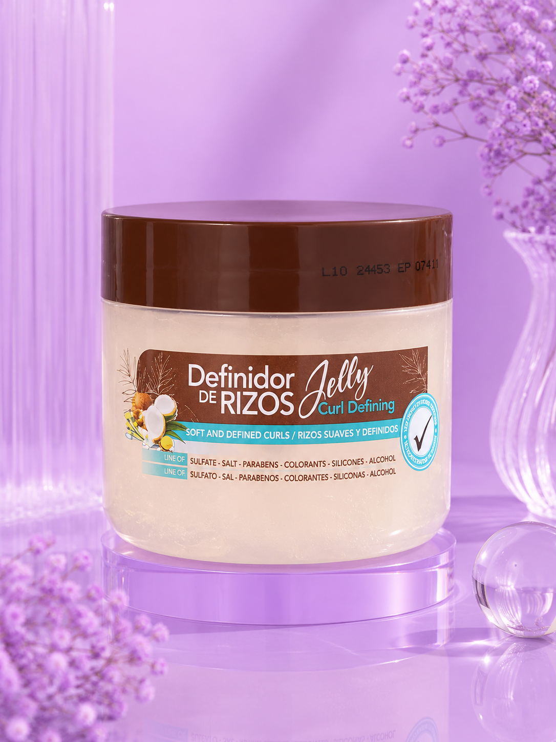 Gel definidor de rizos