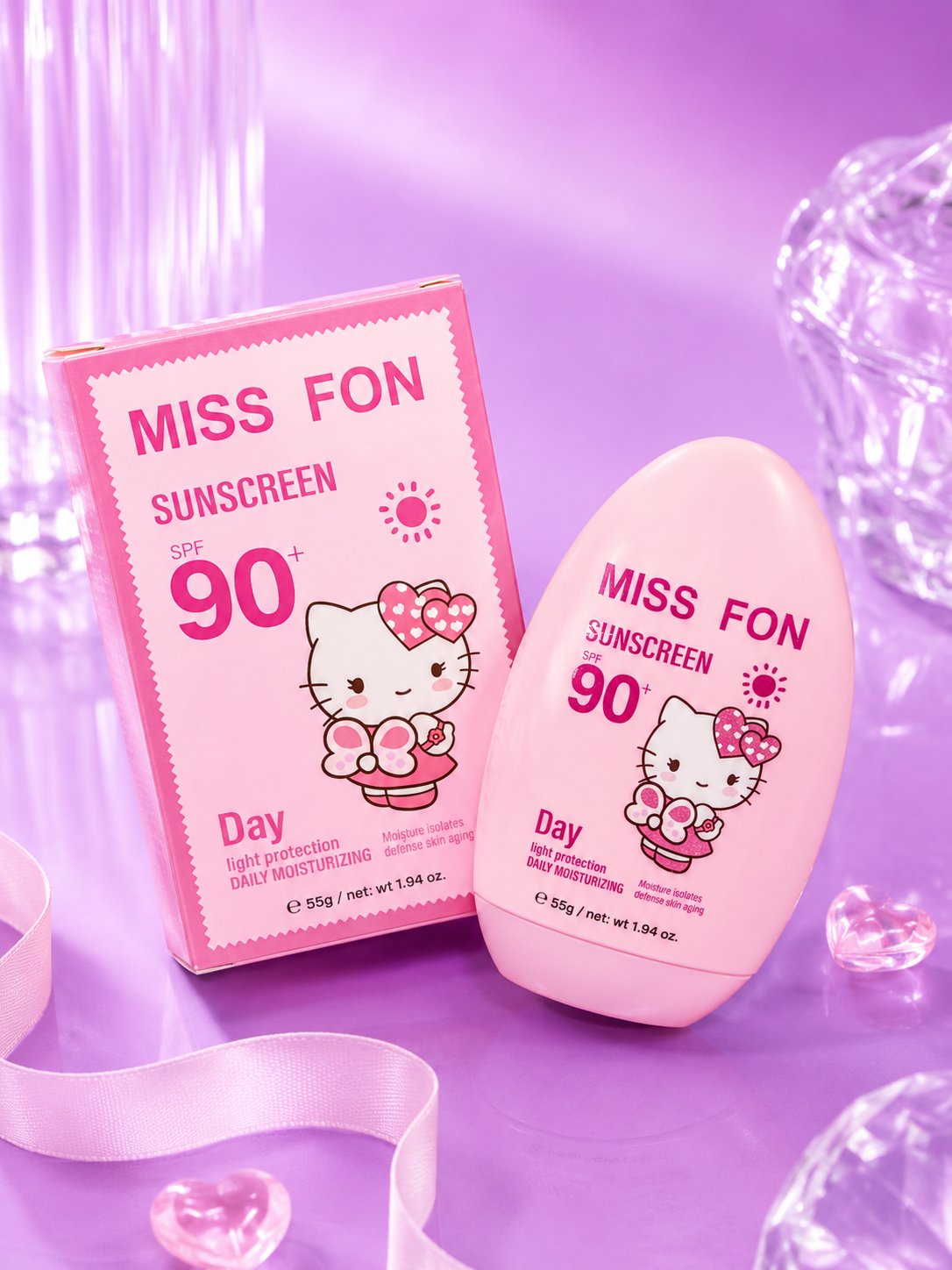 Bloqueador solar hello kitty