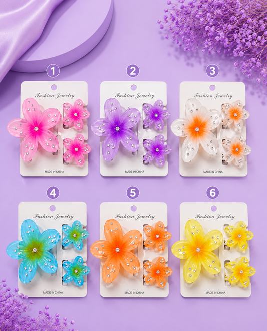 Set 3 hawaiano con cristales