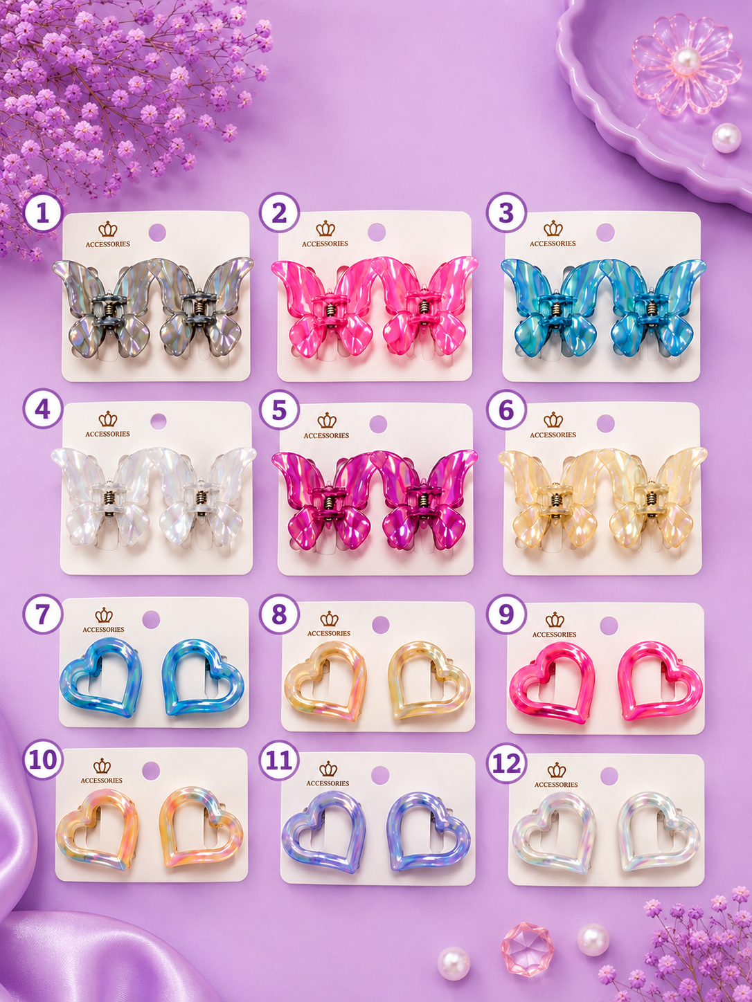 Set dúo tornasol
