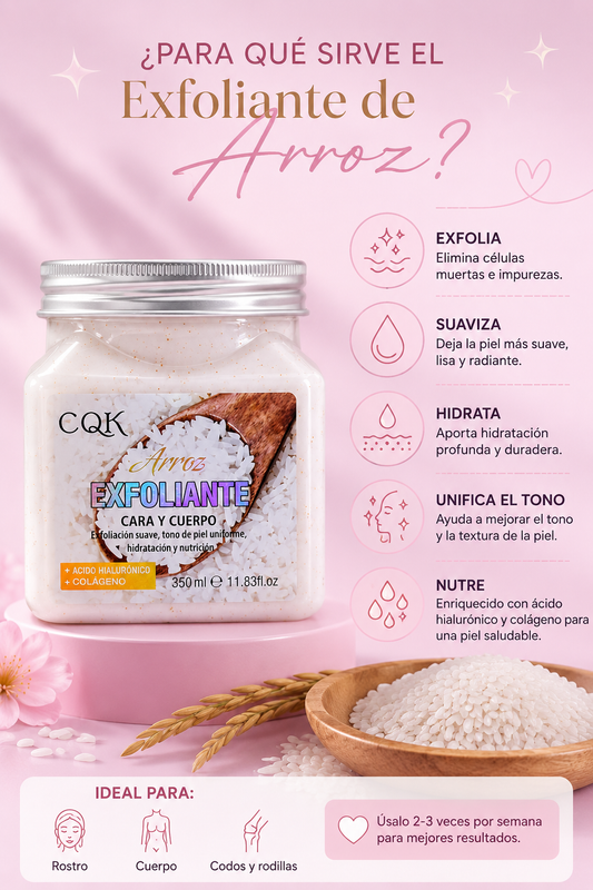 Exfoliante para cuerpo y cara