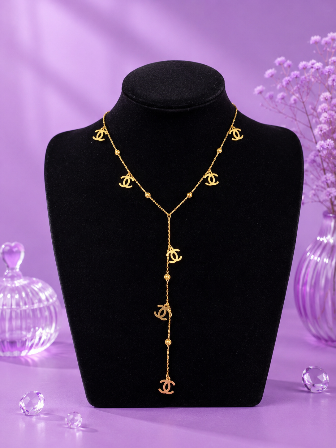 Collar colgantes Chanel