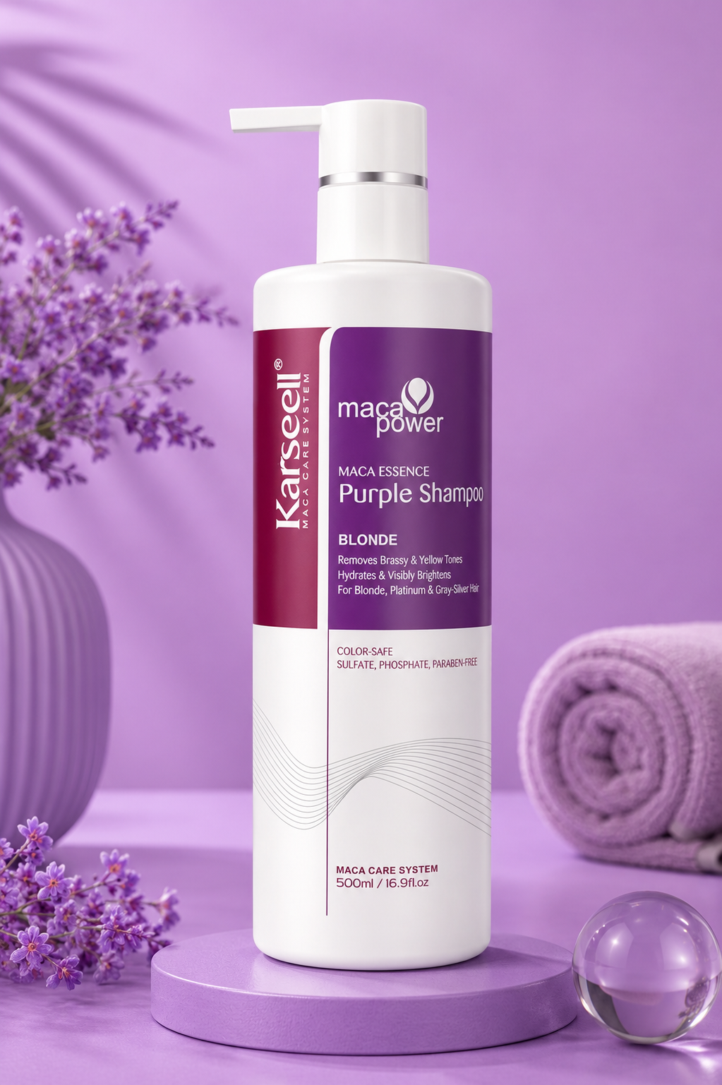 Shampoo karsell morado