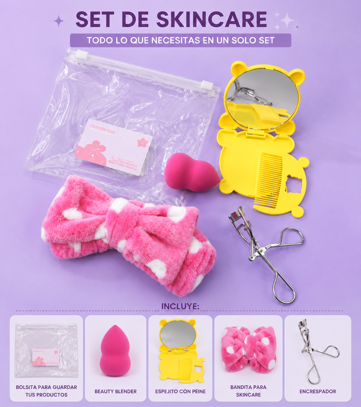 Set skincare kawai