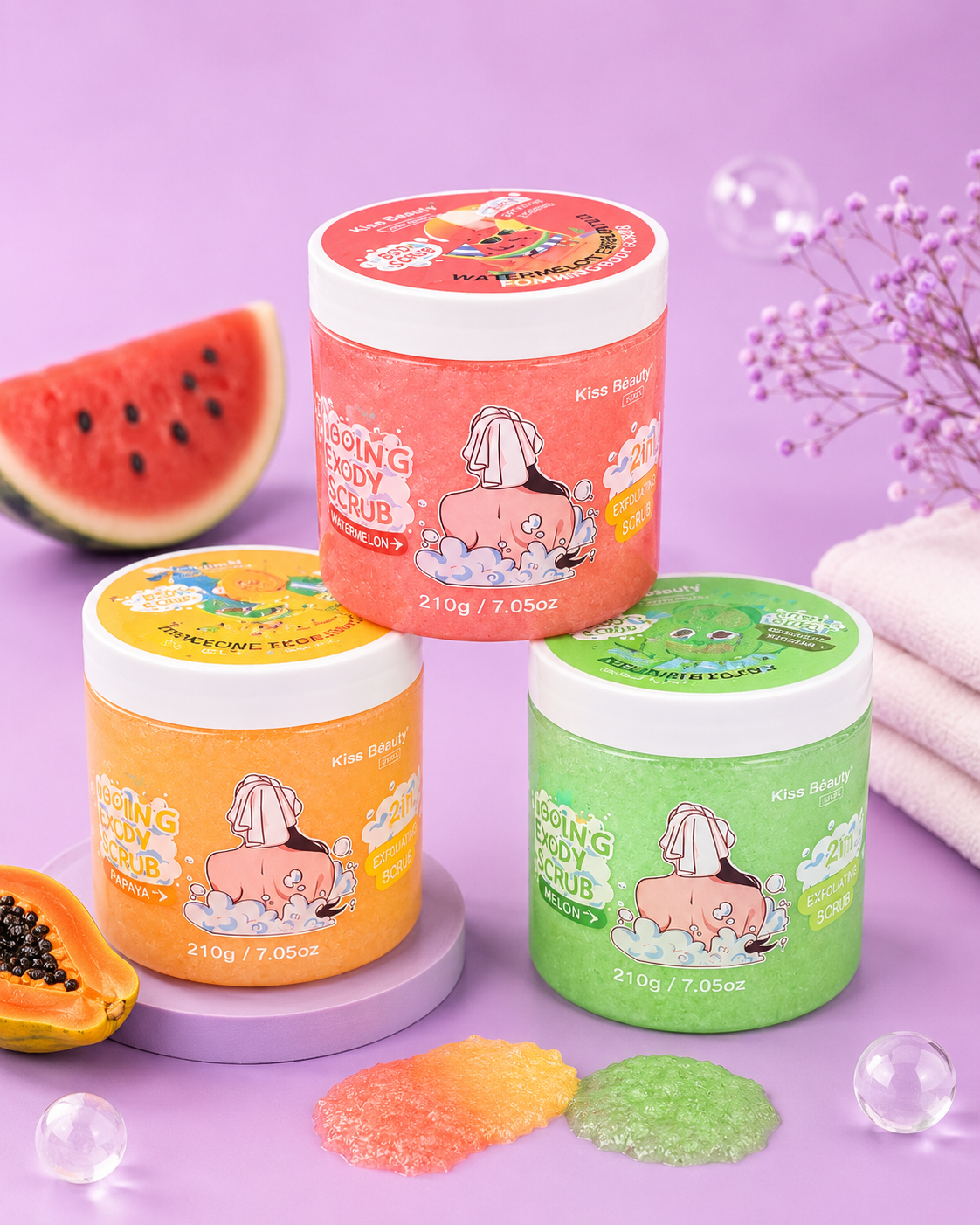 Exfoliante de frutas