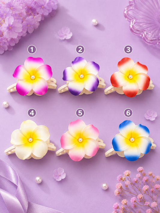 Gancho flor orquídea jumbo