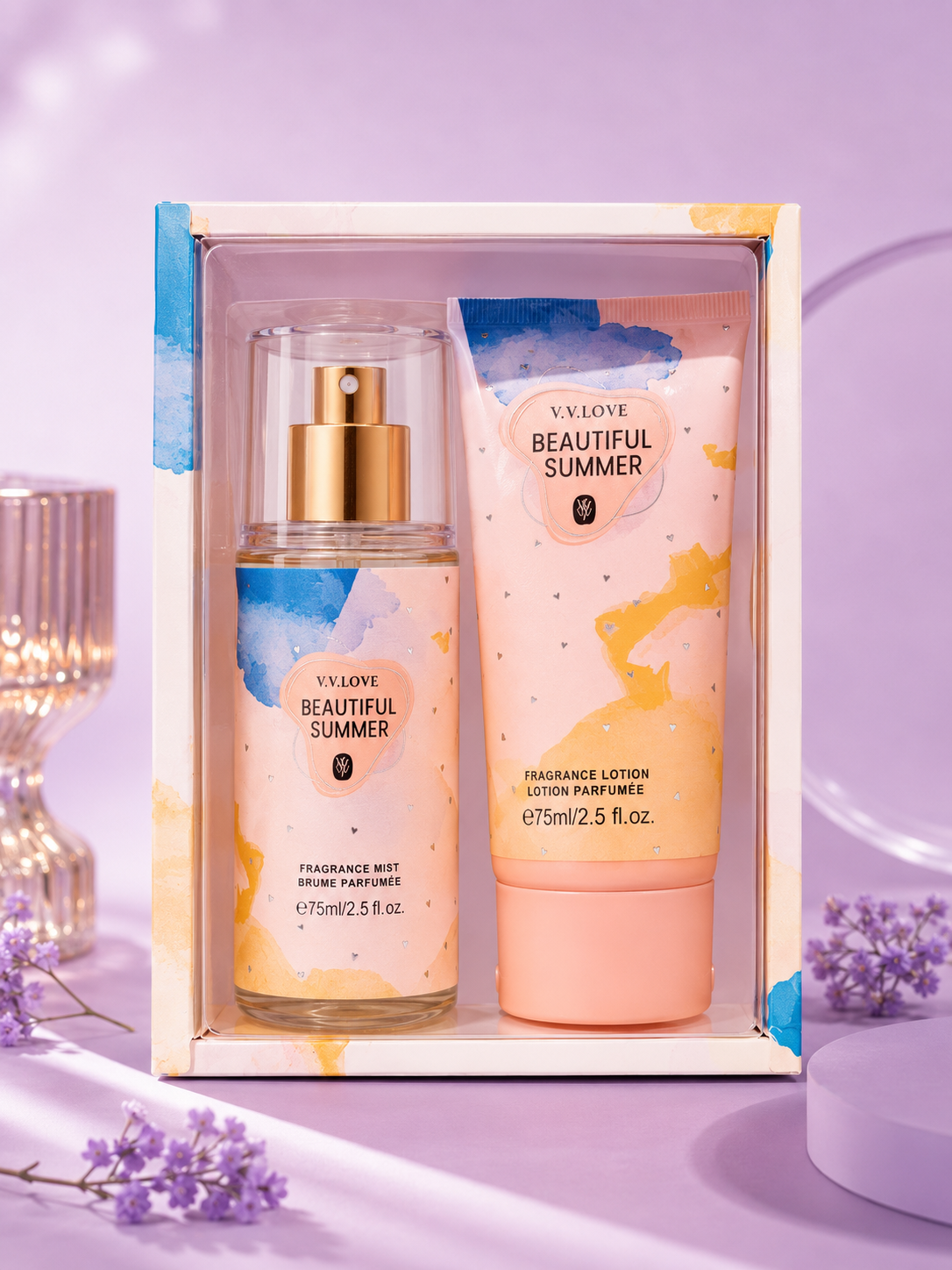 Set dúo de splash y crema