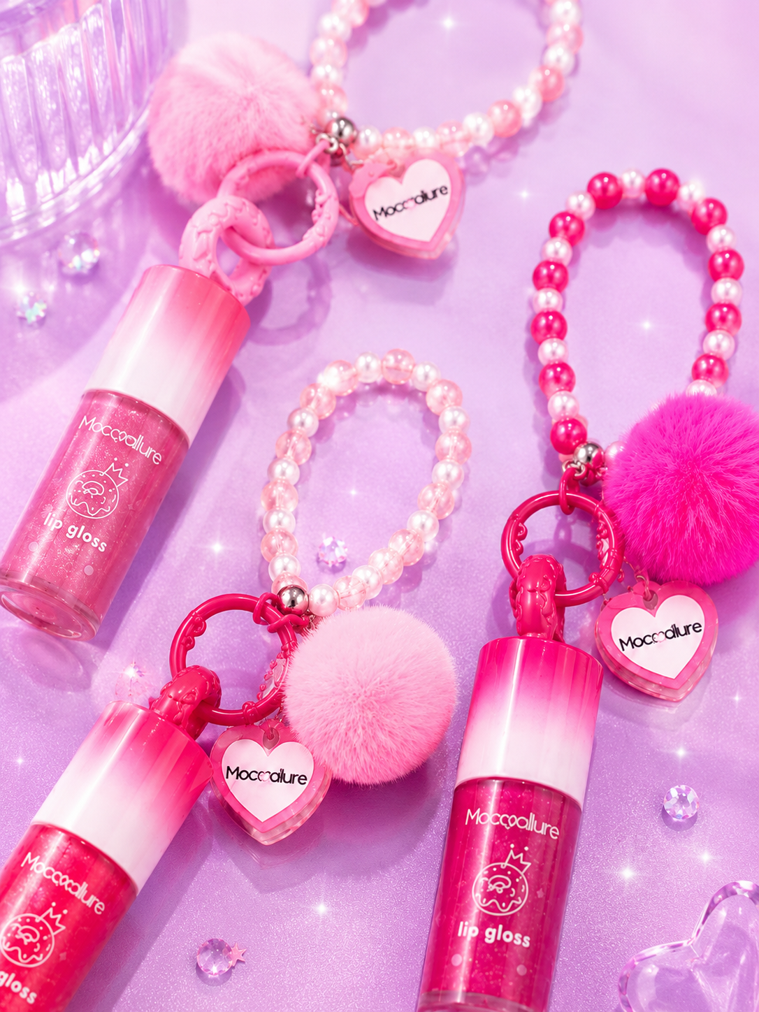 Lip gloss donuts