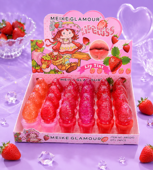 Lip gloss estilo fresa