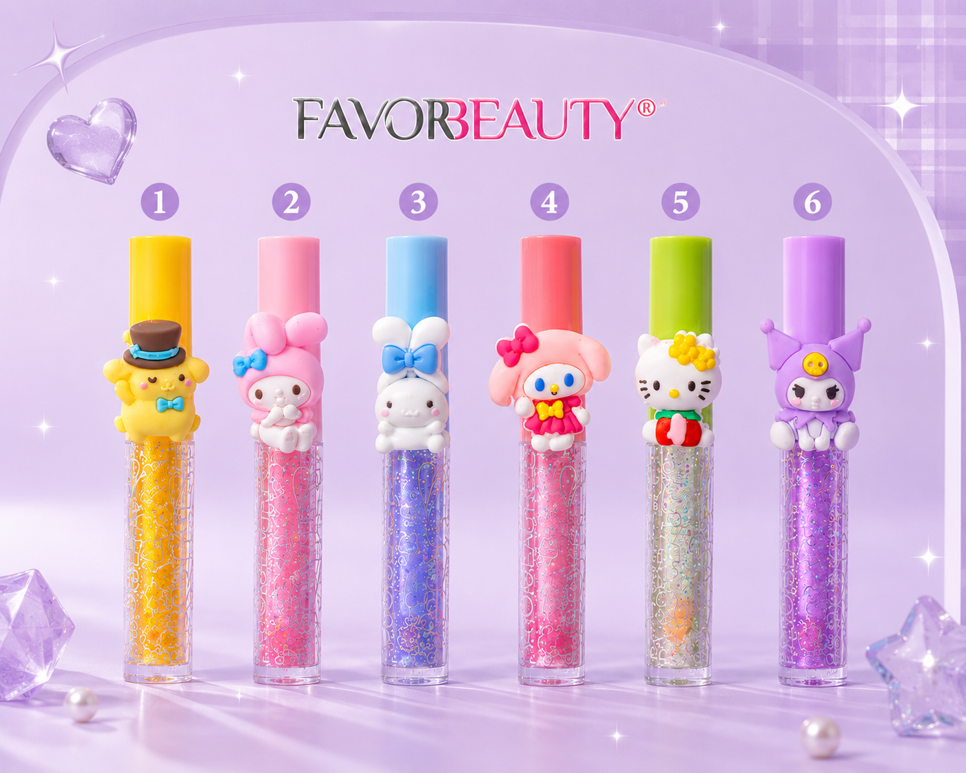 Lip gloss Sanrio 3D