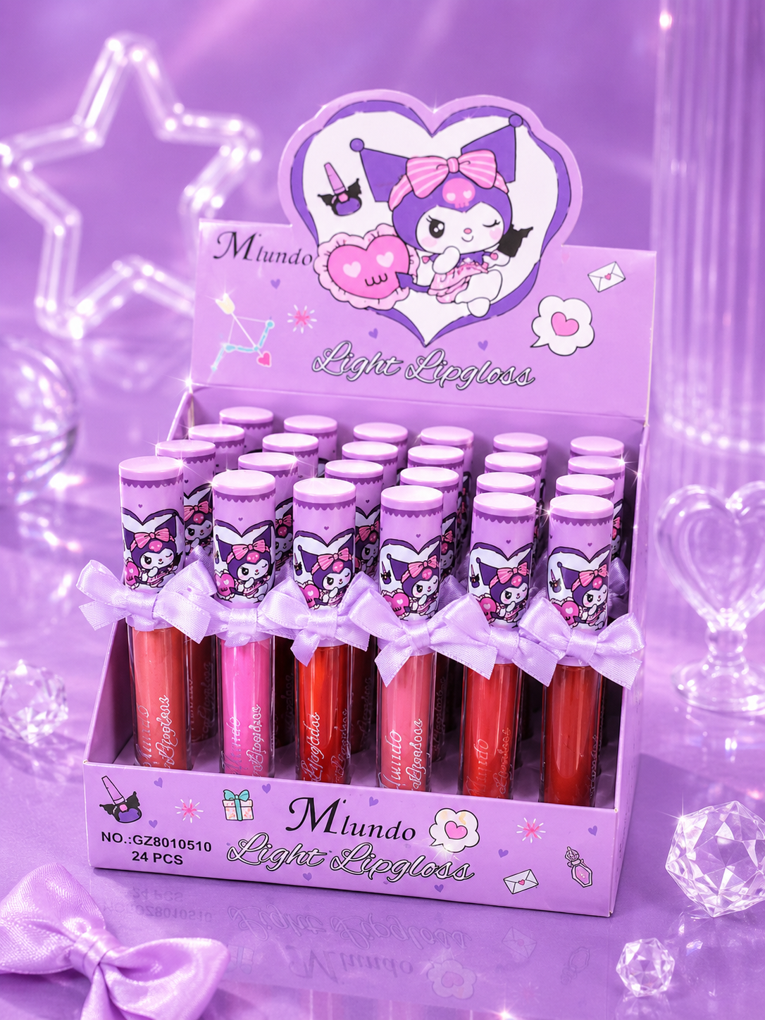 Lip gloss coquette kuromi