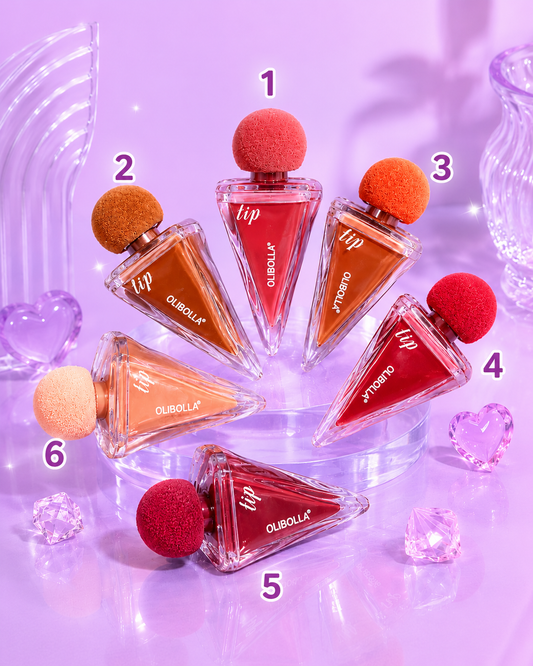 Labial velvet coreano triangular