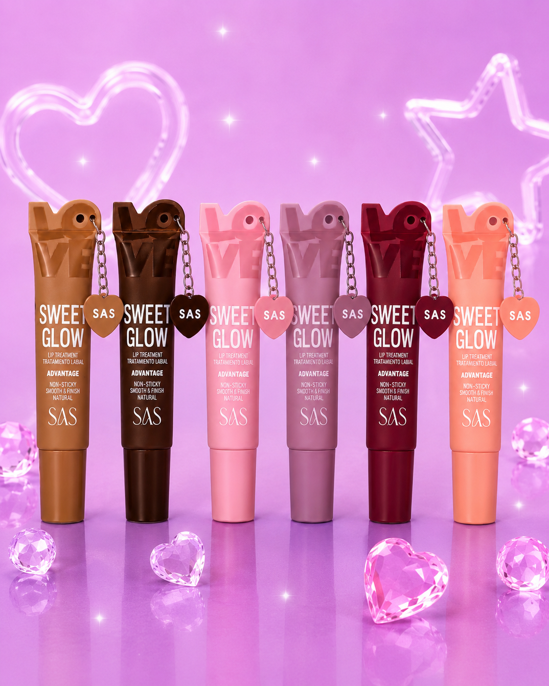Lip gloss SAS sweet glow