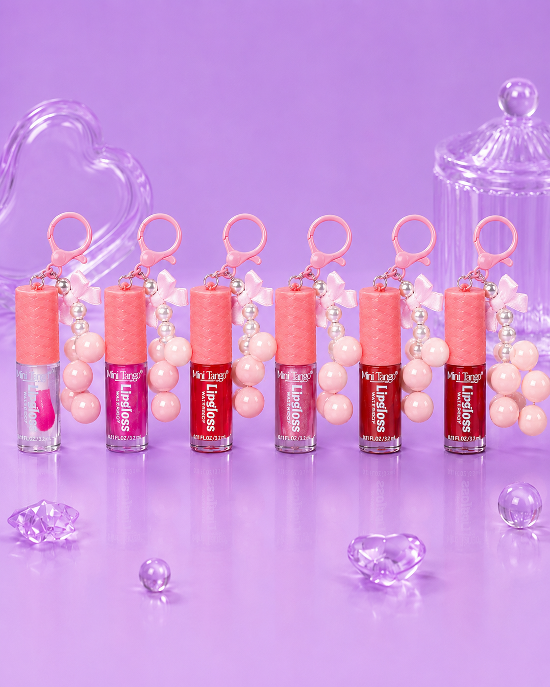 Lip gloss llavero de chongo