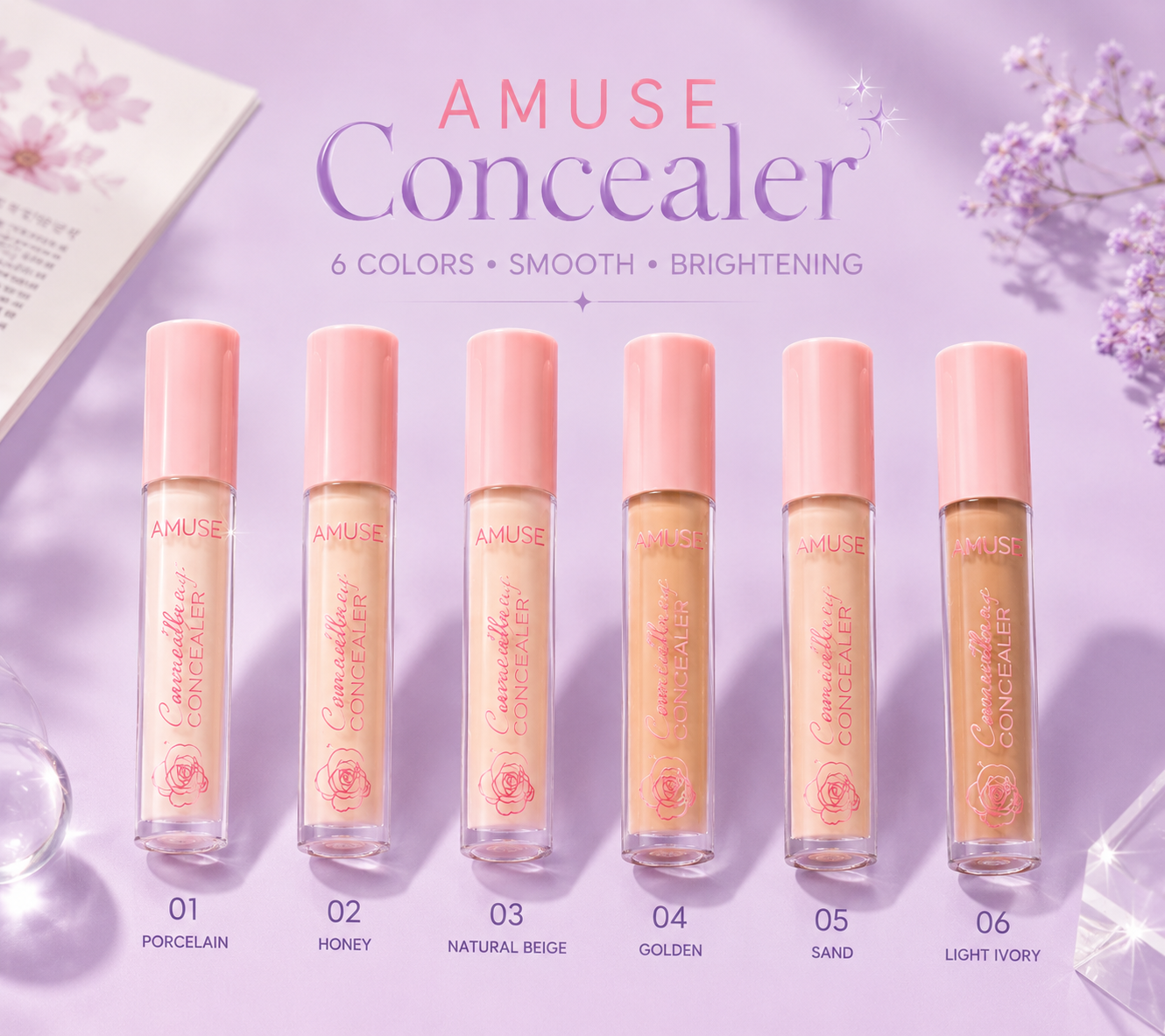 Corrector liquido amuse