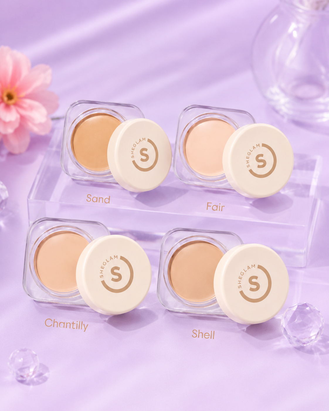 Base en crema Sheglam