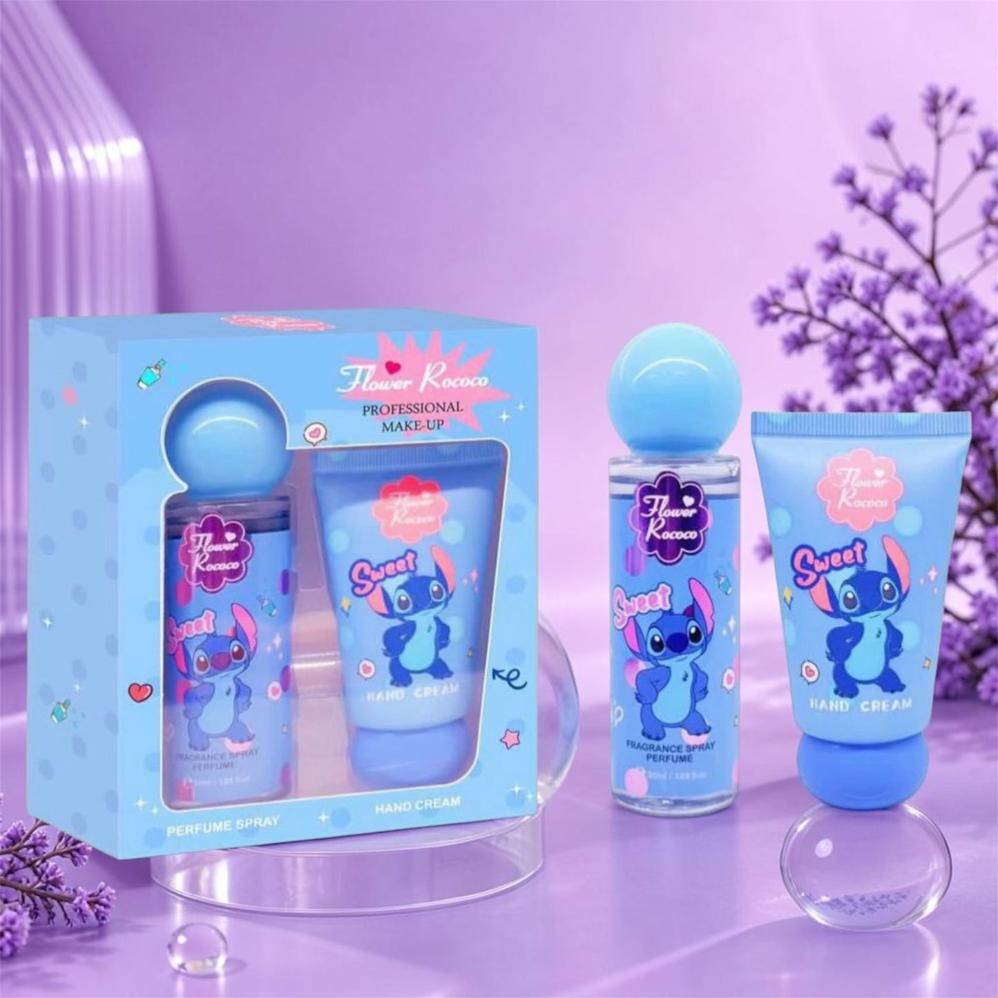 Set de crema y splash Stitch