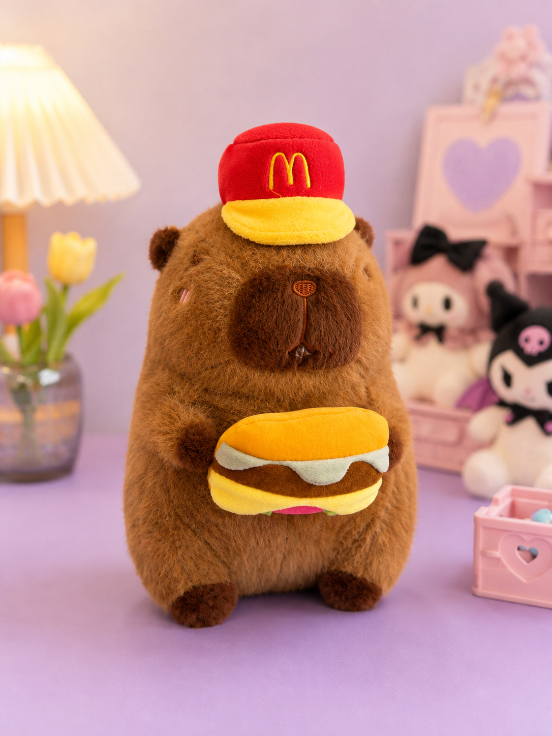 Peluche capibara McDonald’s 22cm