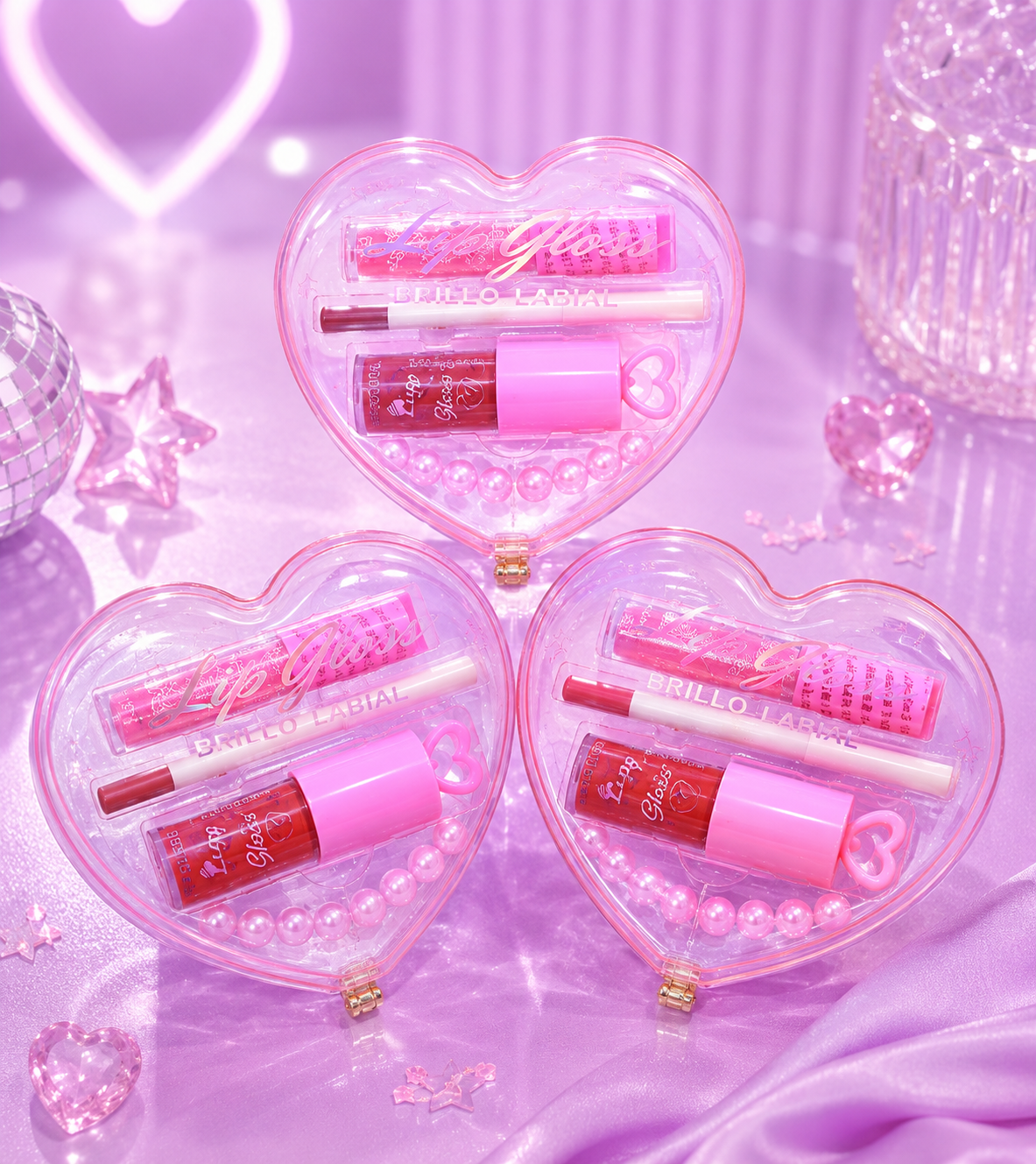 Lip combo corazón grande