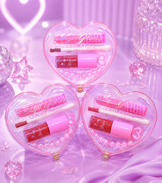 Lip combo corazón grande