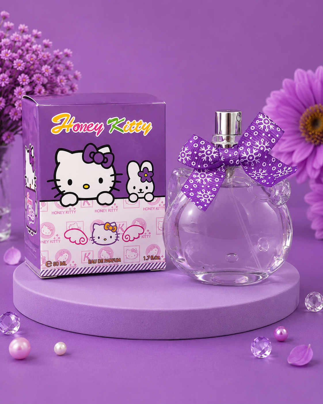 Perfume hello kitty de moño