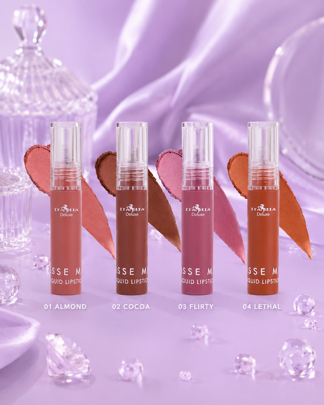 Labial velvet Italia Delux
