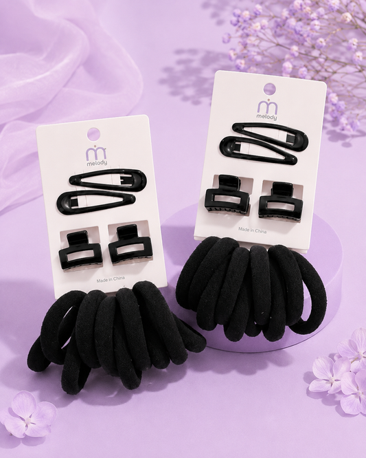Set de accesorios para el cabello