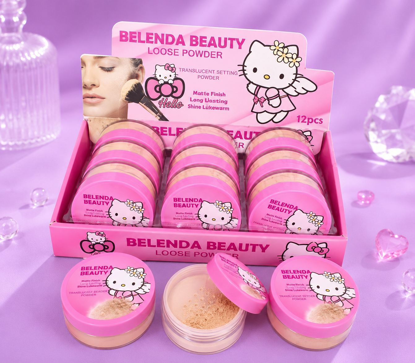 Polvo suelto hello kitty