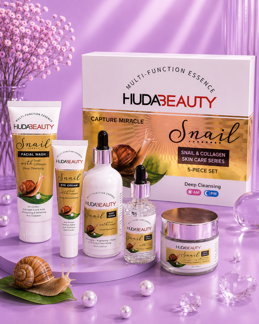 Kit skincare de baba de caracol