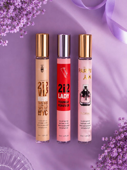 Loción de tubo a perfumes reconocidos
