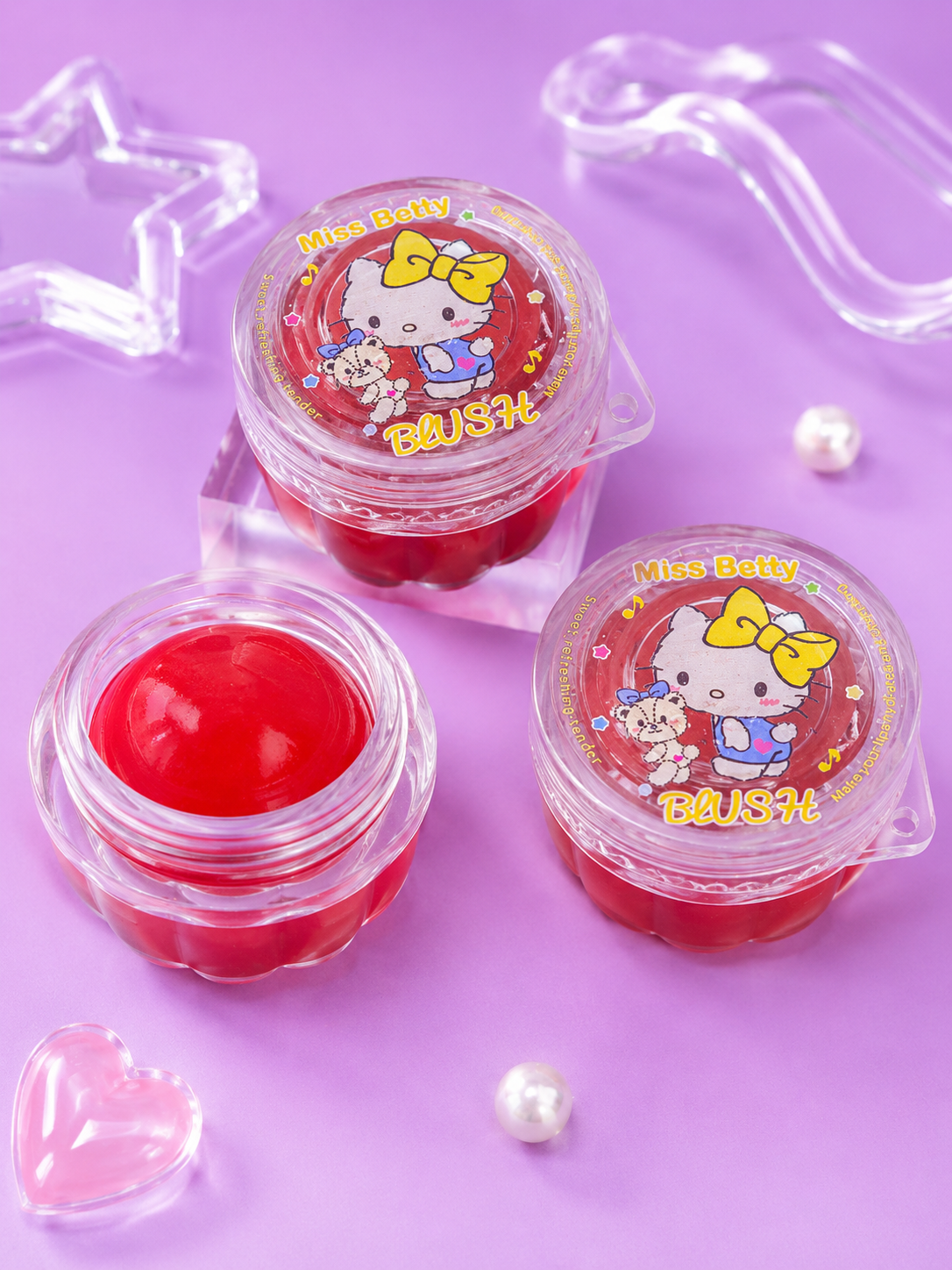Blush en crema hello kitty