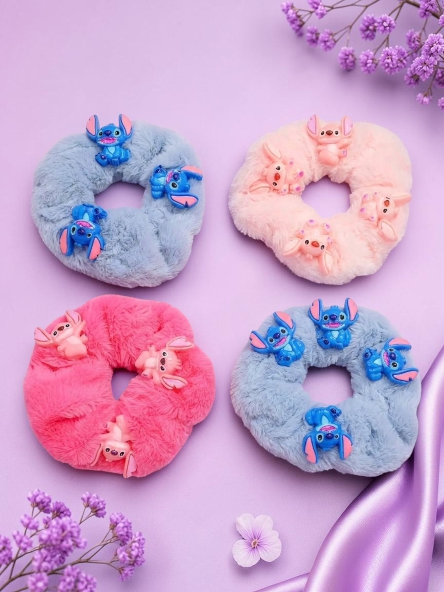 Cola de peluche Stitch