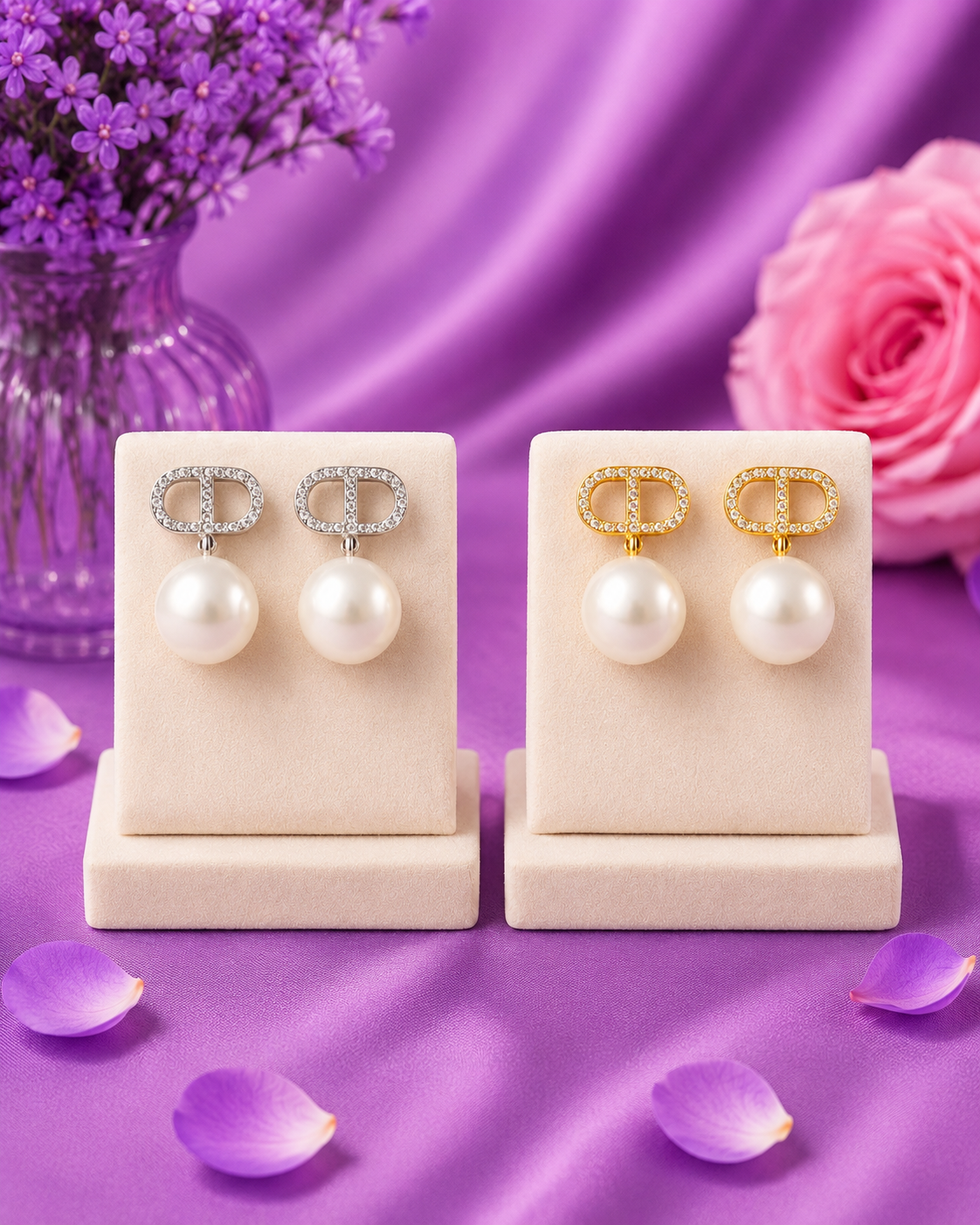Aretes estilo Hermes