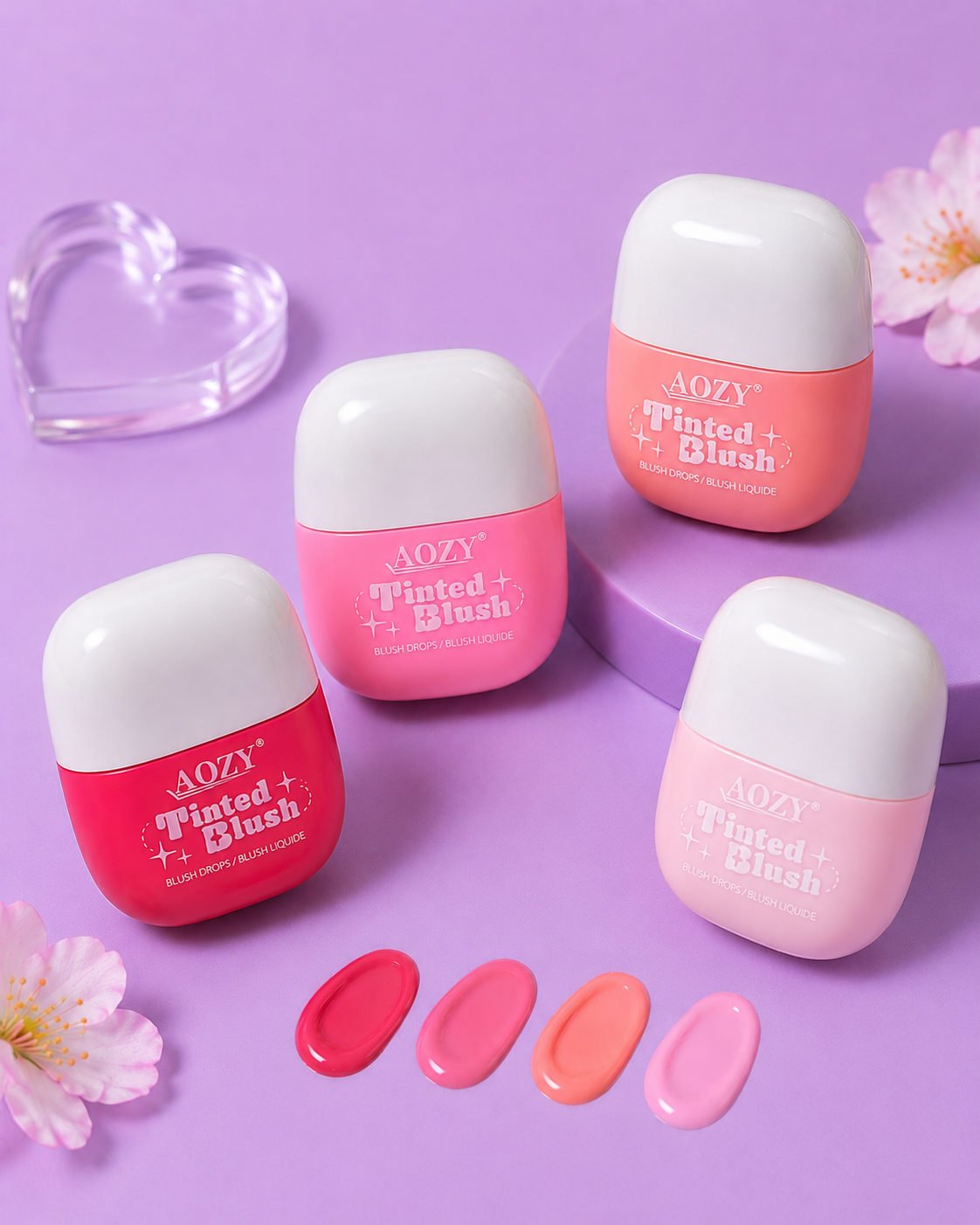 Blush líquido aozy