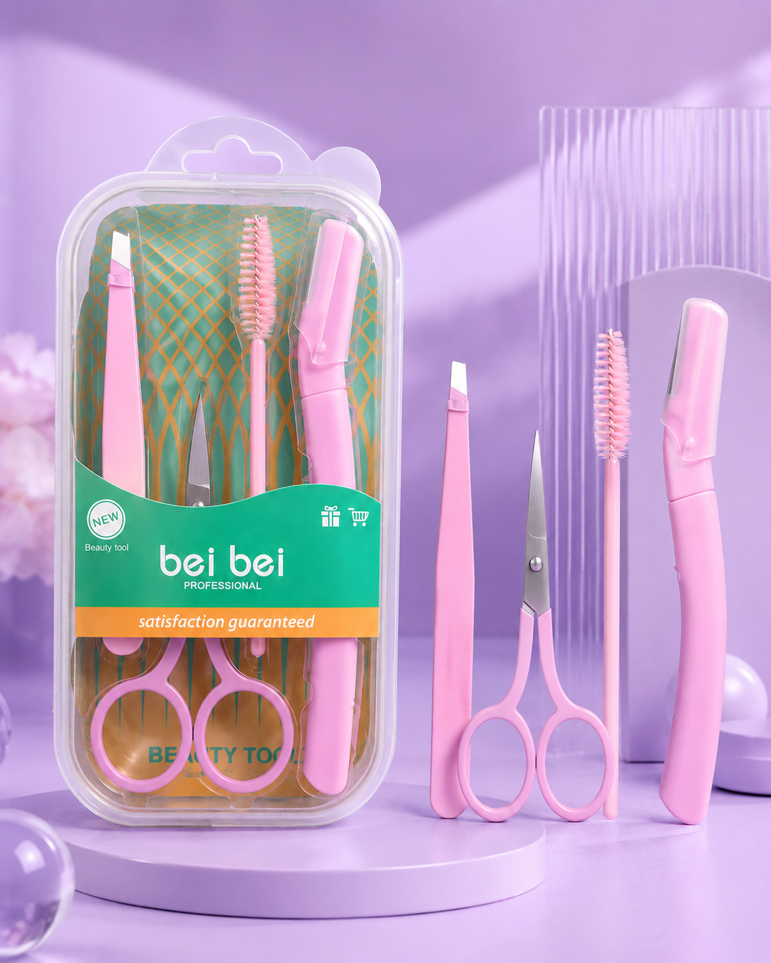 Set para cejas y pestañas