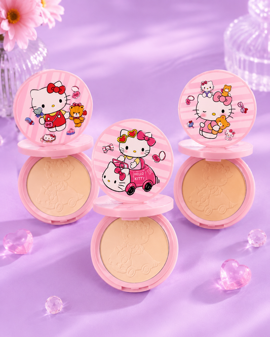 Polvo compacto hello kitty