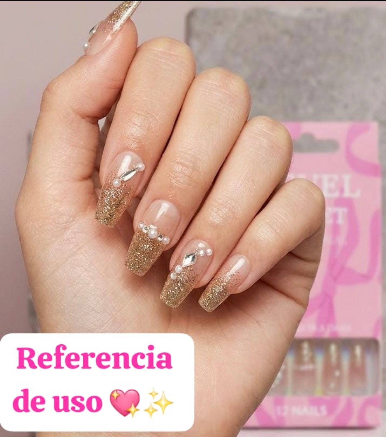 Uñas press on revel secret