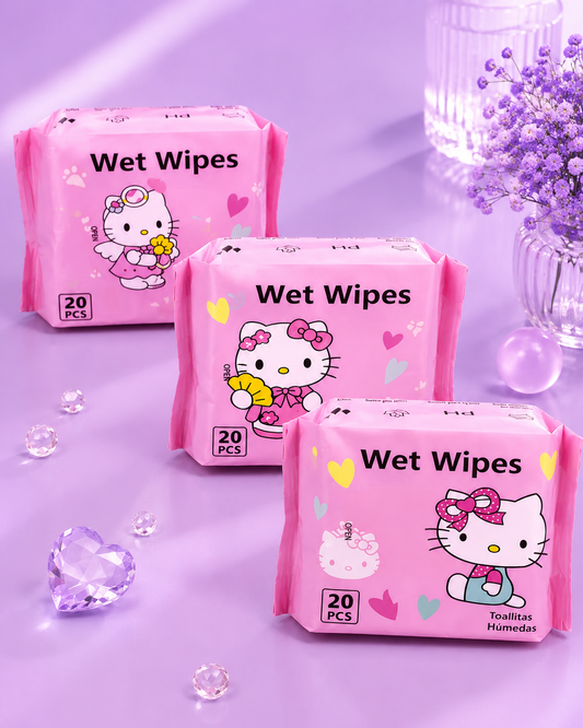 Toallitas húmedas hello kitty