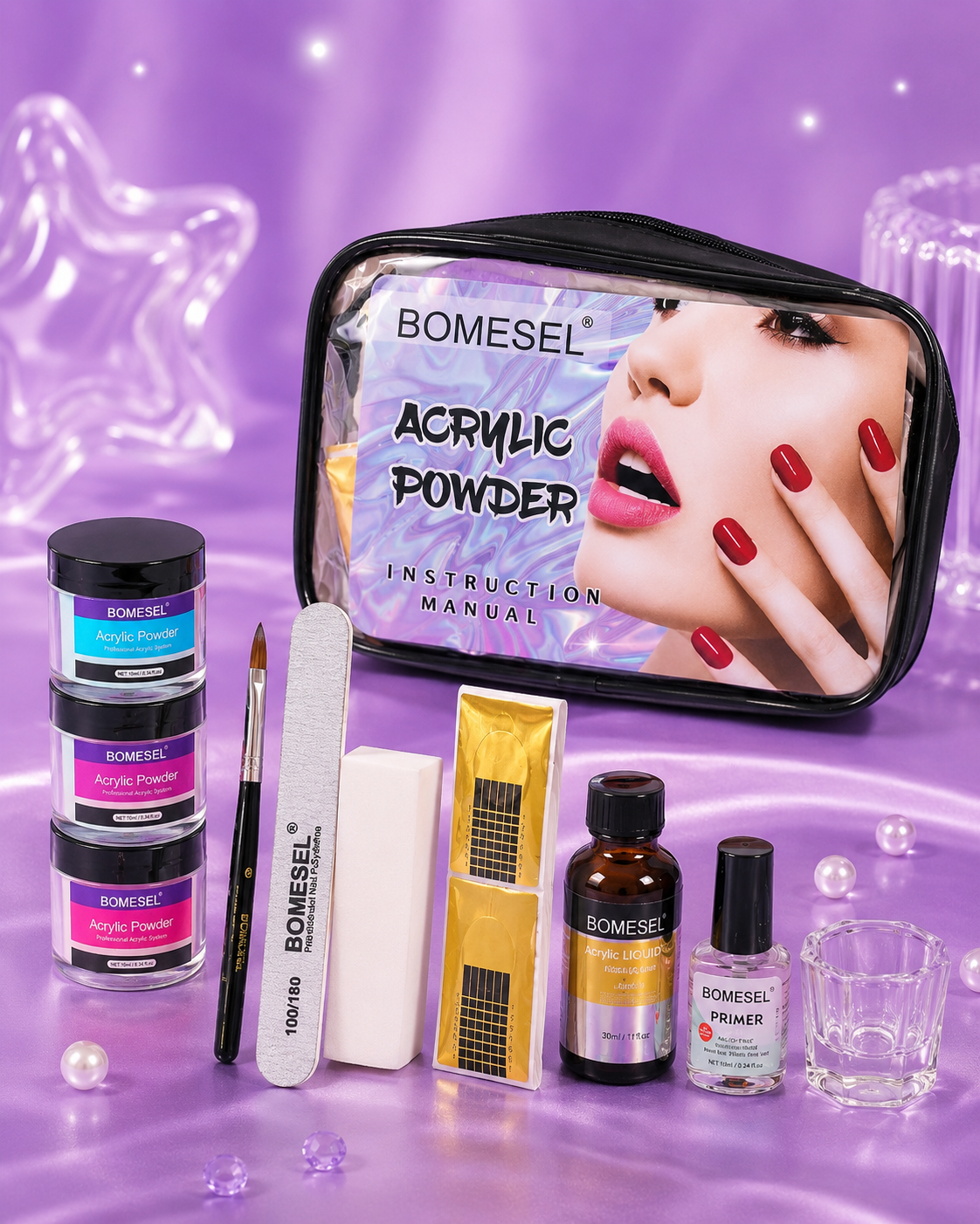 Kit de uñas acrílicas