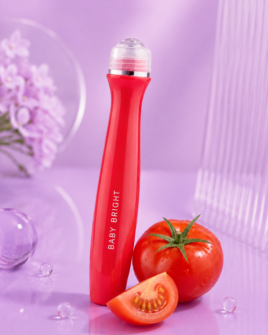 Contorno de ojos a base de tomate