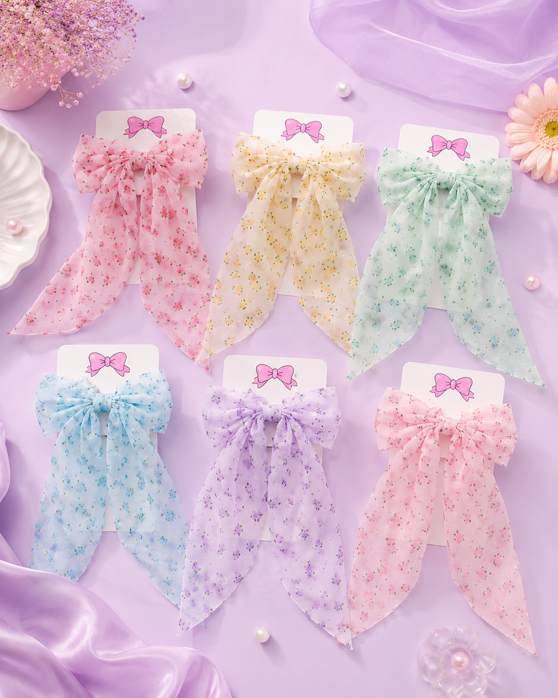 Gancho coquette florales