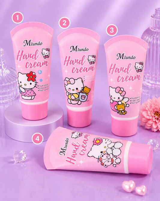 Crema de mano hello kitty