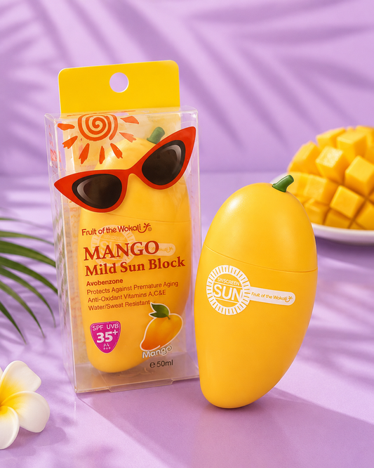 Protector solar de mango