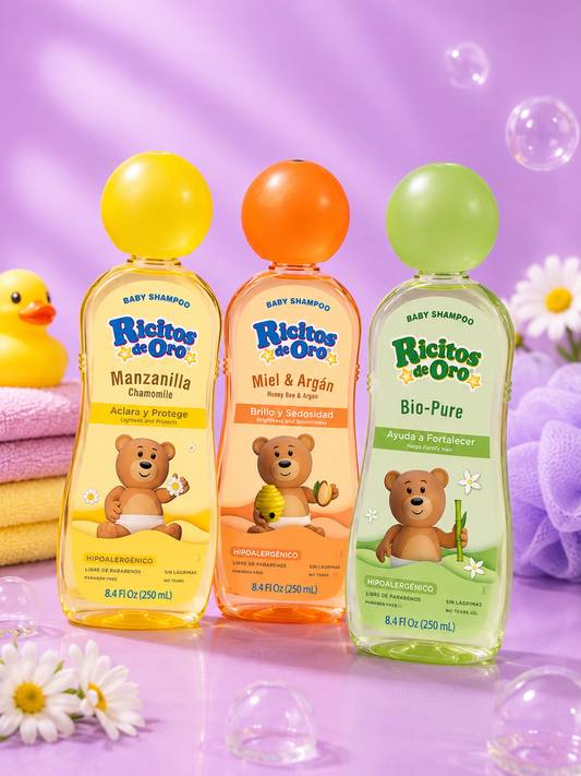 Shampoo ricitos de oro