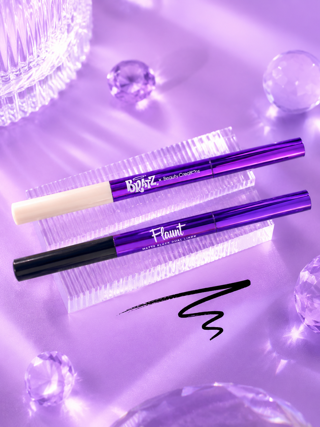 Delineador doble punta Beauty creations x Bratz
