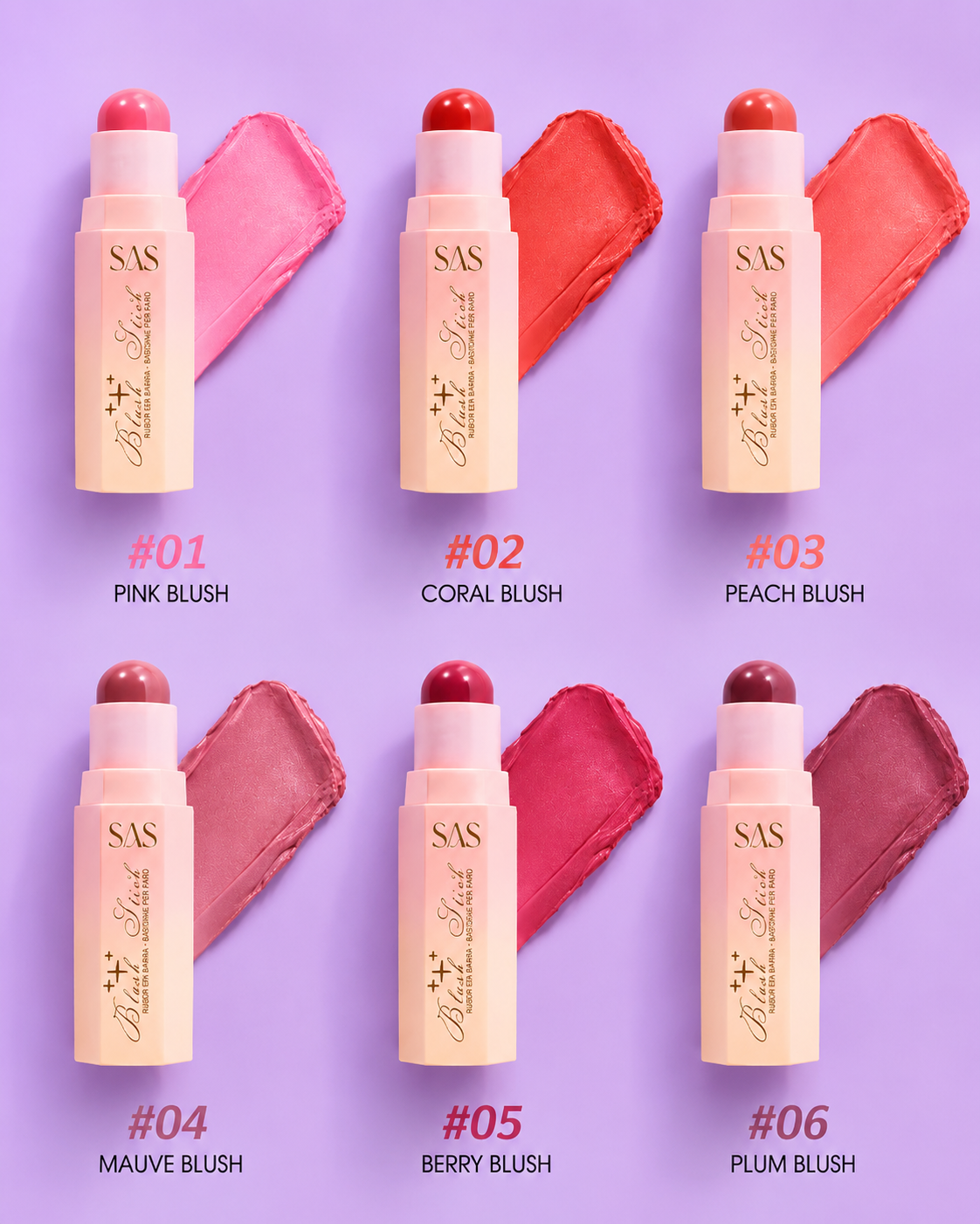 Blush en barra sas