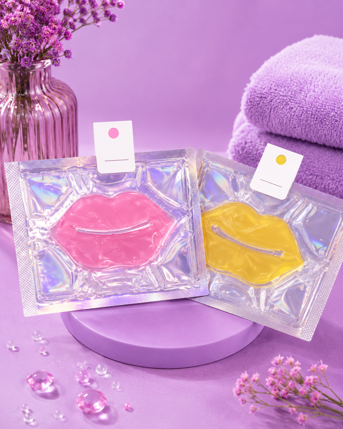 Parche de labios con vitamina
