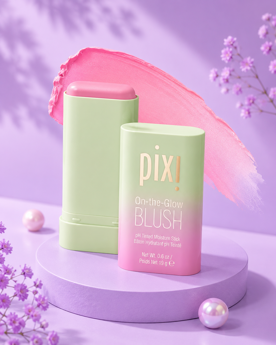 Set pixi blush en barra + gloss