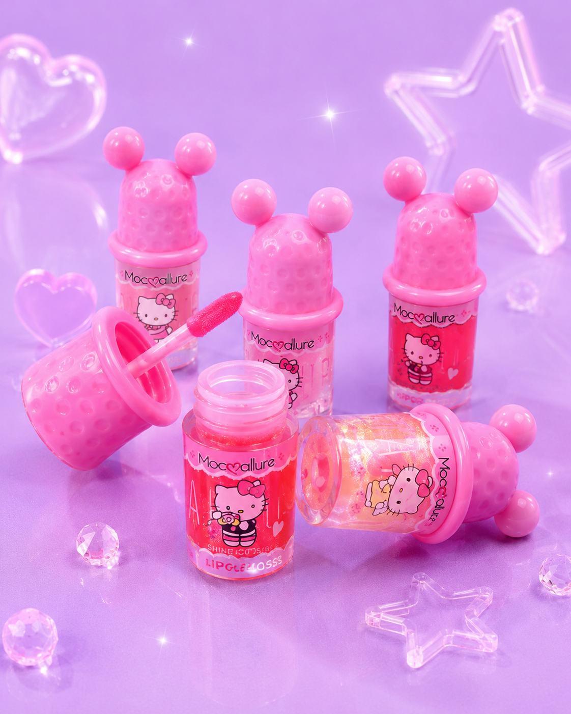 Lip gloss gorrito kitty
